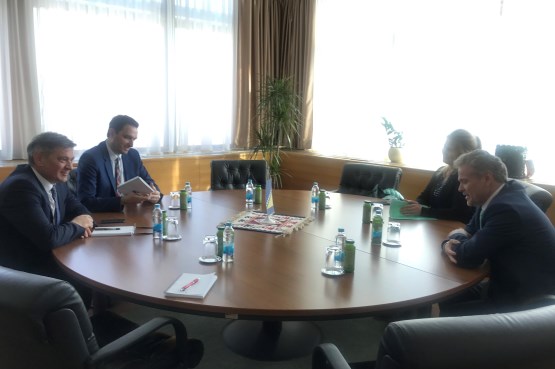 Predsjedavajući Predstavničkog doma dr. Denis Zvizdić sastao se sa šefom Delegacije EU u BiH